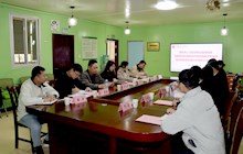 百色市人力资源和社会保障局到我院开展加强医疗护理员培训和规范管理工作调研