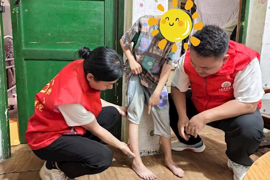 暖心家访，传递儿童康复希望之光