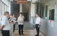 县人大第二监督组到我院督查睡眠医学中心建设工作