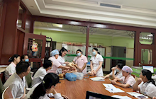 我院产科、新生儿科团队献上5.12特别礼物——开展“肩难产、新生儿复苏”急救培训及演练