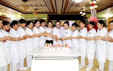 田东县中医医院举办“关爱护士队伍　守护人民健康”国际护士节庆祝活动