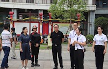 广西旅发研学旅行有限公司赴田东县中医医院考察调研