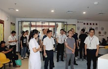 崇左市中医壮医医院到田东县中医医院交流学习三级中医医院创建经验