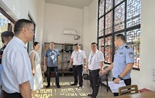 市公安机关与卫生健康部门联合督查组莅临田东县中医医院指导“平安医院”建设工作