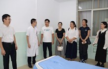 邕宁区人民医院莅临田东县中医医院交流睡眠中心建设工作