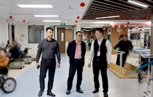兴安县中医医院代表团到田东县中医医院参观交流