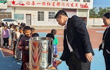 田东县中医医院开展流感防护公益捐赠活动