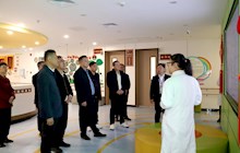 市人大调研组莅临田东县中医医院儿童康复科调研指导